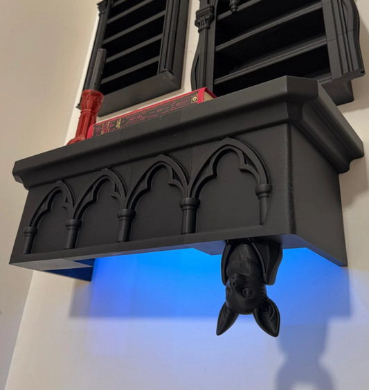 Duża Gotycka Półka Nietoperz Katedralna