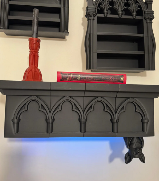 Duża Gotycka Półka Nietoperz Katedralna